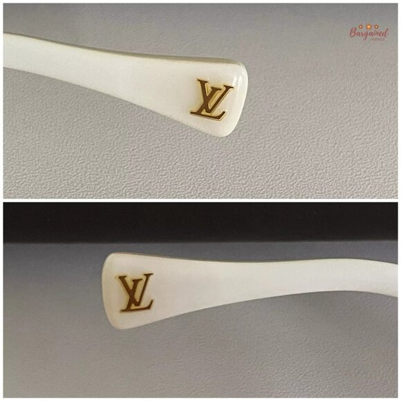 Authentic LOUIS VUITTON White Acetate Frame Soupcon PM Sunglasses - Picture 9 of 13